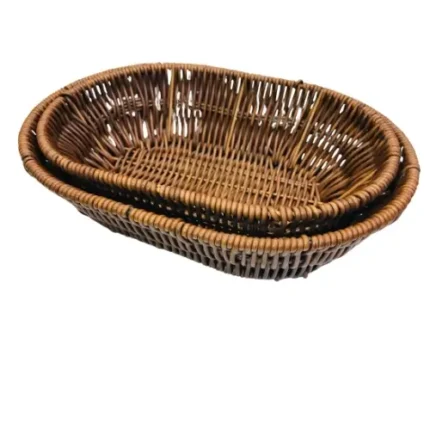 INEQUIP oval bread basket for hotel and buffet table service