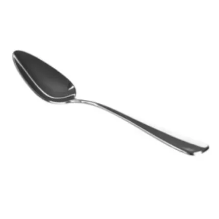Stainless steel dessert spoon for hotel dining – INEQUIP