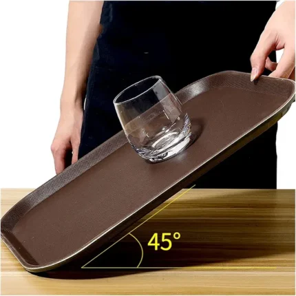 Rectangular serving tray for hotel food and beverage service – INEQUIP