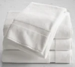White luxury bath towels for hotel bathroom – INEQUIP