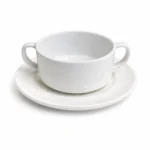 2-handled soup cup & Saucer