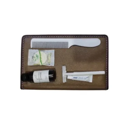 Complete hotel guest amenities set with toiletries and slippers – INEQUIP