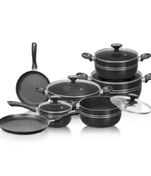 Non-stick cookware gift set with pans and lids – INEQUIP