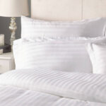 Luxury striped pillow covers for hotel bedding – INEQUIP