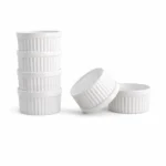 Porcelain Ramekin Sauce Pot – Ketchup & Dip Tub | Hotel Grade