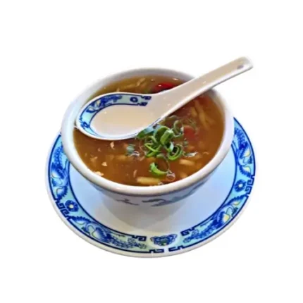 Polished stainless steel soup spoon for hotel use – INEQUIP