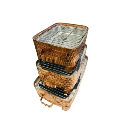 Copper-coated tabletop grill for buffet food service – INEQUIP