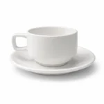 Hotel Grade Porcelain Tea Cup with Saucer