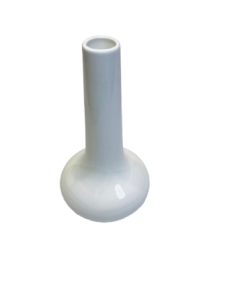 Porcelain flower vase for hotel and restaurant table decor