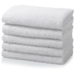 White Face Cloth Cotton Hotel Spa Towel