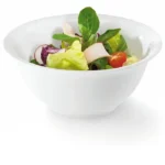 INEQUIP white porcelain salad bowl for hotels and restaurants