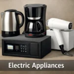 INNEQUIP Hotel Supplies commercial electric appliances including hotel kettles, hairdryers, and water boilers for hospitality businesses in Pakistan