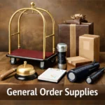 INNEQUIP Hotel Supplies general order supplies including sanitary items, electrical accessories, disposable products, and daily use essentials for hospitality businesses in Pakistan