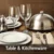 INNEQUIP Hotel Supplies table and kitchenware including crockery, cutlery, glassware, serving items, and hotel dining essentials for hospitality businesses in Pakistan